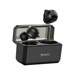 Yesido earphone Bluetooth TWS gaya kacang bahan ramah lingkungan BT5.3 bentuk telinga kucing biomimetik baru