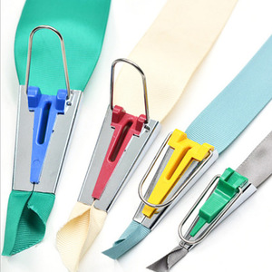 Quilting Edging And <b>Binding</b> Tool Set Plastic Portable Sewing <b>Machine</b> Accessories For Quilting - Product Image 5