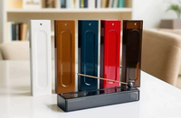 Bâtonnets d'encens aromatiques portables miniatures de 10g de qualité supérieure avec support magnétique intégré, personnalisables pour la décoration intérieure, la méditation et la prière