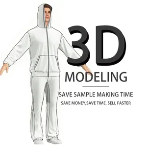 clothing modeling catwalk presentation three-dimensional effect 3D clothing model production
