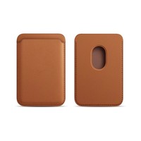 Clip de carte en cuir pour portefeuille magnétique personnalisé Bogia pour iPhone 14 13 12 Pro Max Plus Mini porte-carte magnétique Magsafe