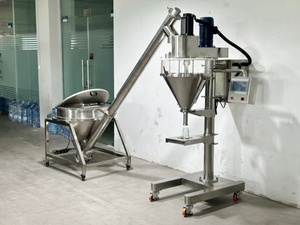 <span class=keywords><strong>Doseur</strong></span> et peseur de poudre semi-automatique / Machine de remplissage à vis sans fin <span class=keywords><strong>en</strong></span> acier inoxydable 304 - Product Image 1