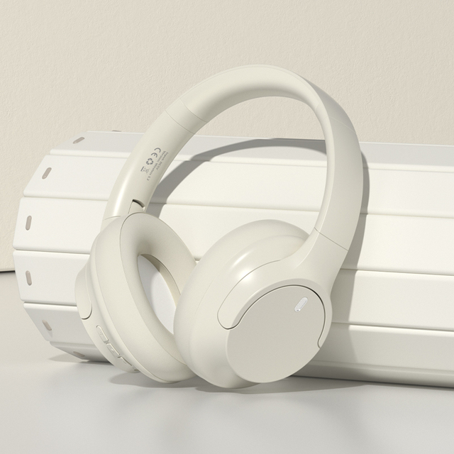 SY-T5 Wireless Over-Ear Headphones for 5.3 ANC LED Battery Indicator Hi-Fi Sound Touch Control for Gaming Multi-Scene Use