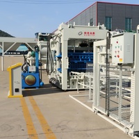 QT 12-15 Machine à fabriquer des blocs entièrement automatique de grande capacité pour pavés, briques pleines et blocs creux