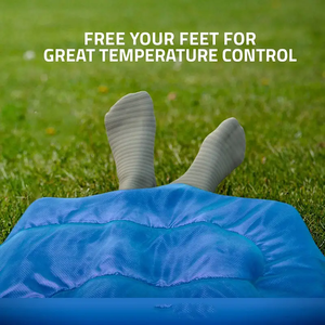 Vente en gros de sacs de couchage d'extérieur légers et portables en polyester imperméable pour 3 saisons, <span class=keywords><strong>bleu</strong></span>, type enveloppe - Product Image 3