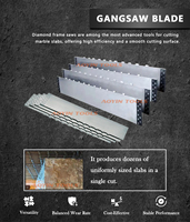 Segments de scie à ruban diamantée Arix 20*5.4/4.8*8 cm pour la découpe de blocs de marbre, segment à lame plate, vente en gros, fournisseur chinois sur mesure