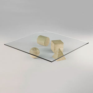 Sfera naturale sfera <span class=keywords><strong>cubo</strong></span> postale blocco soggiorno mobili tavolo in vetro base in marmo <span class=keywords><strong>tavolino</strong></span> di lusso - Product Image 5