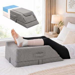 Almohada de Soporte para Piernas en Forma de Cuña, Personalizada, con Capas de Espuma Viscoelástica 30D, para Recuperación Postoperatoria, Precio de Fábrica - Product Image 1