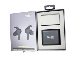 سدادات أذن لإطلاق النار لإلغاء الضوضاء النشطة قابلة لإعادة الشحن مقاومة للماء IP67 حماية للسمع سماعة أذن إلكترونية سدادة أذن BT - Product Image 1