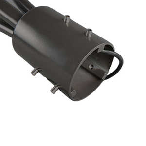 "5000K 60W LED Ronde Post Top Light 7,800 Lumens Élégant Pilier Montage" - Product Image 1