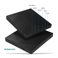 Unidad óptica 7 en 1 Usb externo 3,0 Ultra Slim Laptop Dvd ROM Writer Portable Usb Unidad óptica externa para computadora portátil para Windows 11