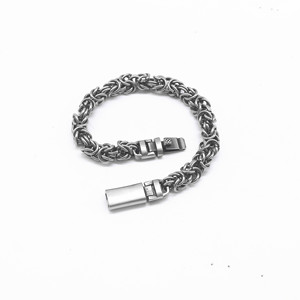 yunnique Unisex <b>Titanium</b> Steel <b>Chain</b> Bracelet Geometric Design Gift Jewelry GZY-B0532 - Product Image 3