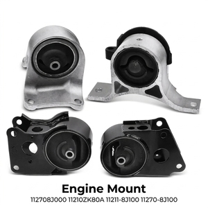 Kit de 4 Soportes de Motor para Altima Maxima L31 A34 3.5L 2002-2008, Alto Rendimiento, Caucho Natural y Acero, OE - Product Image 1