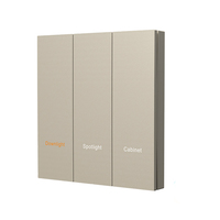 Ventes directes d'usine maison intelligente Tuya ZigBee contrôle 1/2/3/4 Gang interrupteur d'éclairage mural intelligent Standard ue interrupteur intelligent Zigbee