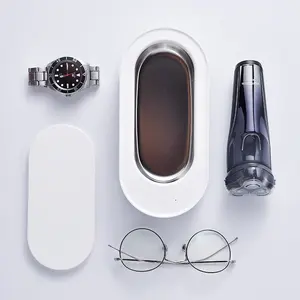 Eraclean Мини Ультразвуковой очиститель для солнцезащитных очков, часов, ювелирных изделий 340 мл, ультразвуковой очиститель