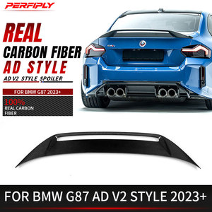 Perfiply Body Kits Car AD Style Real Carbon Fiber <strong>Rear</strong> Racing <strong>Spoiler</strong> Wing for BMW M2 G87 2023+ Trunk Boot Lid Duckbill <strong>Spoiler</strong> - Product Image 1