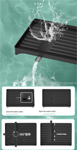 Escurridor De Platos Sobre Fregadero Escurridor De Platos De Cocina Metal Black Dish <strong>Drainer</strong> for Kitchen <strong>Sink</strong> - Product Image 3