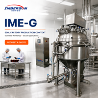Système de production homogénéisant sous vide alimentaire 500L, mélangeur émulsifiant sous vide industriel pour la production en masse en usine alimentaire