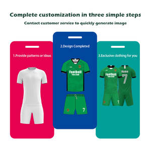 زي رياضي للفريق السامي ، أطقم قمصان كرة قدم مخصصة للفريق التدريبي - Product Image 2