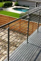 Edelstahl-Treppengeländer mit Rundstab-Balustraden |   Poliertes Handlaufsystem für Büros, öffentliche Gebäude und moderne Architektur
