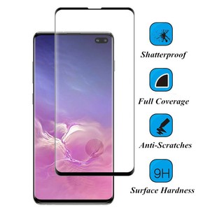 9H cao rõ ràng cong Tempered Glass bảo vệ màn hình cho Samsung cho <span class=keywords><strong>Galaxy</strong></span> S21 S22 S23 siêu 5D Hot uốn tương thích di động P - Product Image 4