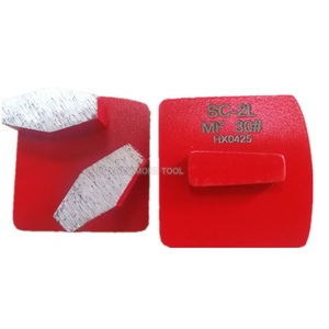 Redilock Patins de polissage et de meulage diamantés en forme de losange pour béton, pour machine de meulage <span class=keywords><strong>Husqvarna</strong></span> - Product Image 2
