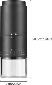 Nueva cafetera inalámbrica con ajuste de 38 niveles, molinillo de café eléctrico portátil recargable por USB para Espresso - Product Image 6