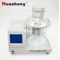Precio de Aparato Portátil para Viscosidad Cinemática ASTM D445, Equipo de Prueba Totalmente Automático para Aceite Aislante de Transformador de Laboratorio