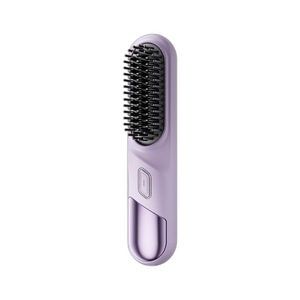 Minhuang Wireless Hair Straightener Comb Rechargeable Portable Negative Ion Purple Pink Black Z08 Standard Model - Product Image 2