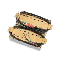 Micro guitare électrique Humbucker Lp 7 cordes de haute qualité avec barre magnétique en céramique Chrome