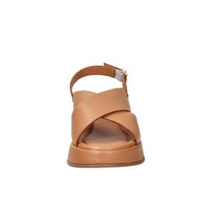 Sandalias de cuña para mujer Frau, de cuero, talla 38, tacón de 4.5 cm, estilo plataforma - Product Image 3