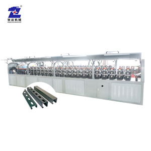 เครื่องขึ้นรูปแผงโซลาร์เซลล์แบบ Cold Roll Forming สายการผลิตโครงเหล็กยึดแผงโซลาร์เซลล์จากโรงงานโดยตรง อุปกรณ์ความแม่นยำสูง - Product Image 3
