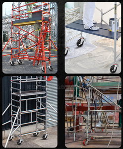 Roue de chariot pour échafaudage robuste |   5" 6" 8" 10" PU sur fonte de fer |   avec frein |   Jianglong - Product Image 6