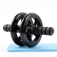 Roue abdominale de qualité supérieure, 4 roues, équipement de Fitness pour l'entraînement du corps