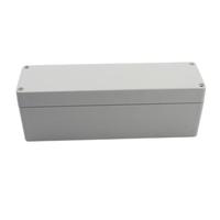 Boîte de jonction étanche IP66 en aluminium et plastique ABS QCheng F16 160*45*55mm avec 4 vis pour utilisation en extérieur