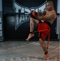 Faible MOQ Ensemble d'Entraînement de Boxe avec Logo Personnalisé Grossiste Bandes de Résistance de Boxe pour Gym Femmes Hommes