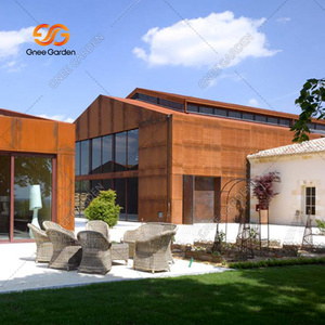 Panel de Revestimiento de Pared Cortina de Acero Corten y Aluminio, Corte Láser Personalizable, Uso Exterior Moderno, Certificado ISO 9001, Directo de Fábrica - Product Image 5