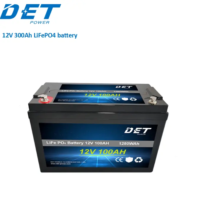 Factory price 12V 400ah solar lifepo4 battery pack storage rechargeable lithium ion batteries