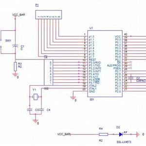 ゲート用回路基板カスタムデザインSCHEMATICPCBAメーカーゴールド検出器