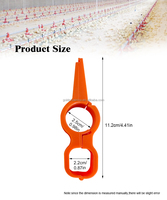YYC ferme avicole automatique poulet ligne à boire accessoire Suspension pince de tuyau en plastique collier de serrage