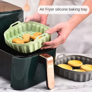 Olla de Silicona de Alta Calidad para Freír al Aire, Accesorios de Silicona para Freír al Aire, Moldes de Silicona para Uso Doméstico en la Cocina - Product Image 1