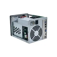 4槽裸机NAS服务器，配备N5095处理器ITX主板，带150W电源，可选RAM、M.2 MSATA SSD
