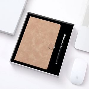 Set de Cuaderno A5 Portátil Personalizado con Logotipo de Marca Empresarial, Regalo de Graduación y Obsequio para Compañeros de Oficina - Product Image 4
