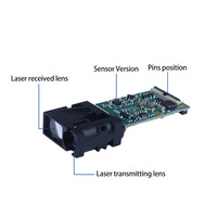 Sensor de Distancia Láser con Bluetooth, Arduino, Rs485 y Rs232, 30m de Alta Precisión, 20m de Alcance