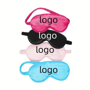 Masque de sommeil respirant double face en soie, compresse chaude/froide, pour voyage et aviation, personnalisable, soulagement de la fatigue, Parche Lappa Lightnight - Product Image 1