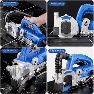 เครื่องเซาะร่องทำความสะอาดรอยต่อกระเบื้องเซรามิกไฟฟ้าแบบ DIY พร้อมมอเตอร์แบบแปรงถ่าน - เครื่องมือสำหรับงานก่อสร้าง - Product Image 6