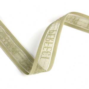 Customized Best Price Jacquard Crocheted <b>Elastic</b> Waist Band Logo <b>Elastic</b> - Product Image 2