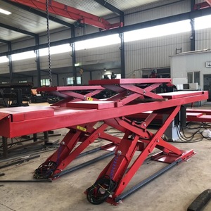<span class=keywords><strong>Plateforme</strong></span> élévatrice à ciseaux double pour voitures, 4,5 tonnes, équipement de levage hydraulique pour garage - Product Image 6