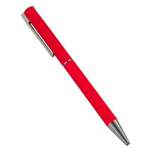 Wholesale Custom Logo Metal Ballpoint With Spray Adhesive Business Rotating Promotional Advertising Gift <b>Pens</b> for Hotels - Product Image 1