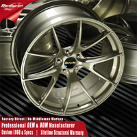 عجلات سبائك مطروقة ذهبية VS5RS مقاس 15-24 بوصة 5x120 5x114.3 لسيارات BMW M3 G80 ونيسان ألتيما وسوبارو ليجاسي وتويوتا كراون وهوندا أبكس